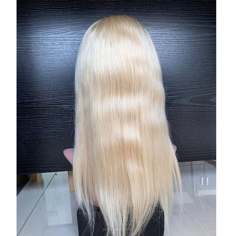 613 Blonde Full Lace Wigs for Women With Baby Hair Pre Plucked virgin Human Hair Wigs Straight Glueless  YL312